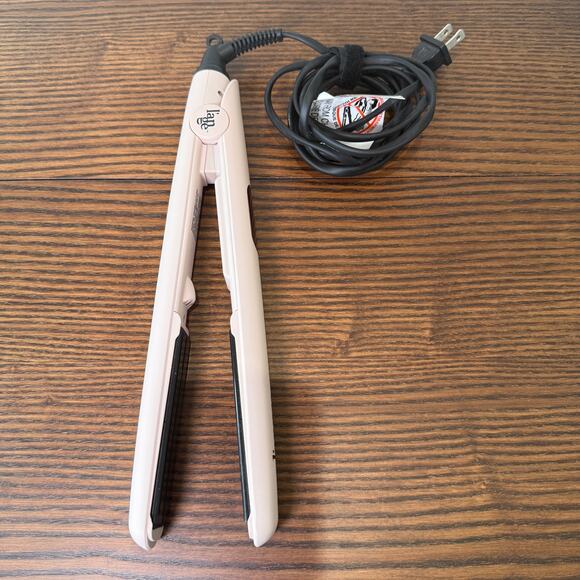 L’ange HS059A Pink Hair Straightener Flat Iron - Picture 6 of 10